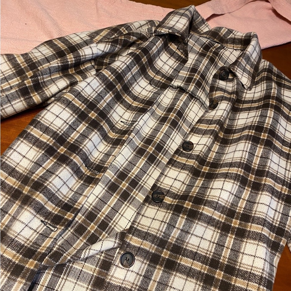 Flannel Shacket from Shein